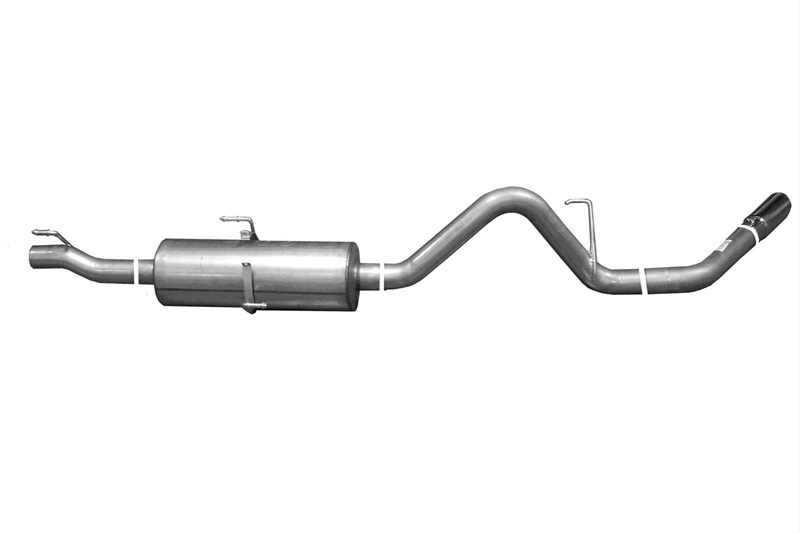 Gibson Single Swept Side Exhaust System 03-05 Dodge Ram 5.7L - Click Image to Close
